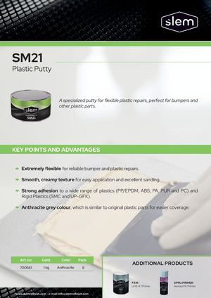 Product Data Sheet SM21 - EN