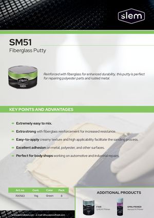 Product Data Sheet SM51 - EN