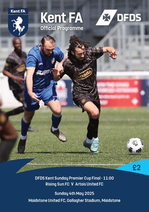 DFDS Kent Sunday Premier Cup Programme