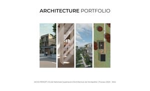 Architecture PORTFOLIO - Iacha PERGET - 2020 à 2024