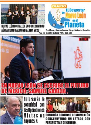 Nuevo Leon Periodico 8 Mayo 2025 Cd