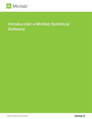 Minitab Getting Started Esmx