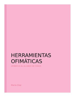 Herramientas Ofimáticas