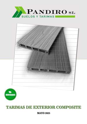 01 Catálogo General Tarimas De Exterior Wpc 2025