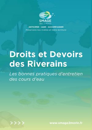 Droits Devoirs Riverains Cours d'eau