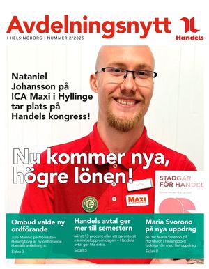 Avdelningsnytt i Helsingborg Nr 2 2025