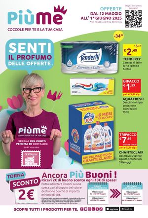 Offerte PiùMe 12 maggio - 7 giugno 2025