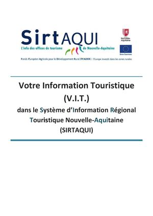 Sirtaqui Notice Extranet Votre Information Touristique