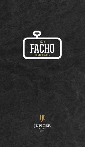 Menu Restaurante Facho - Jupiter Marina Hotel