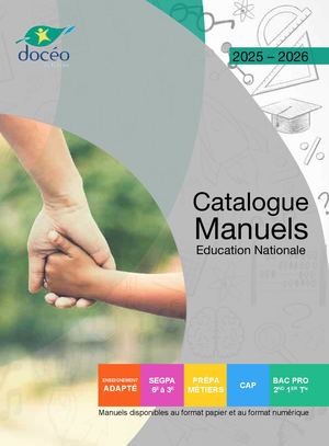 Catalogue DOCEO Editions Education Nationale 2025 2026