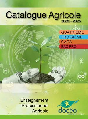 Catalogue Doceo Editions Agricole 2025 - 2026