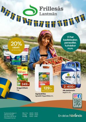 Närlanda Kampanjblad Nr6 2025 Frillesås Lantmän Ek För