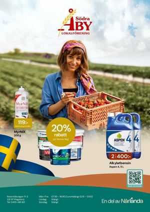 Närlanda Kampanjblad Nr6 2025 Södra Åby Lokalförening Ek För