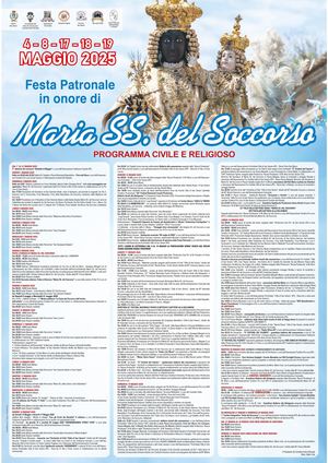FESTA DEL SOCCORSO 2025 - Programma Completo