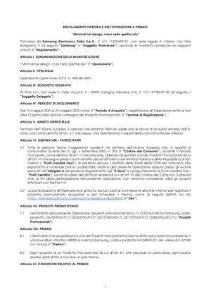 Regolamento Minimal Nel Design, Maxi Nello Spettacolo Def