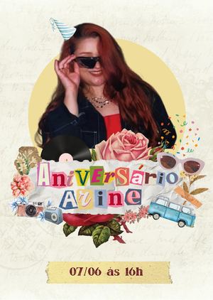 Convite Aniversário 23 anos