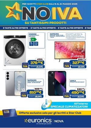Volantino Euronics Nova - No IVA