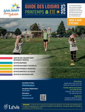 Guide des loisirs été 2025