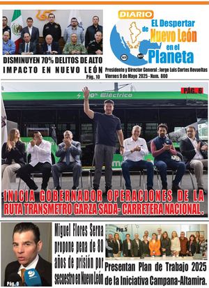 Periodico Nuevo Leon 9 Mayo 2025
