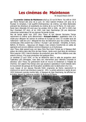 Les cinémas de Maintenon 2023 09