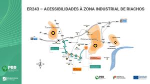ER243 – ACESSIBILIDADES À ZONA INDUSTRIAL DE RIACHOS