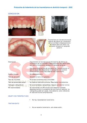 SEOP Fracturas Luxaciones Denticion Temporal