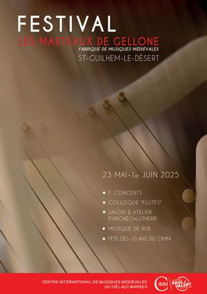 Programme du Festival Les Marteaux de Gellone 2025