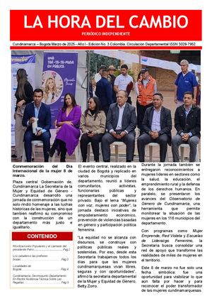 Marzo De 2025 Periodico La Hora Del Cambio