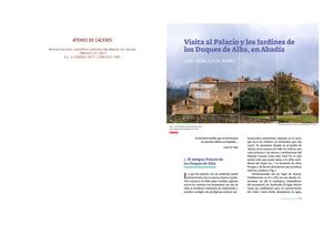 Visita al palacio y los jardines de los duques de Alba en Abadía