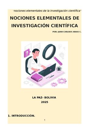 Nociones Elementales Libro J C