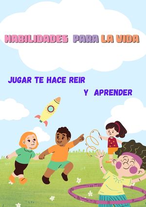 Guia De Actividades Y Materiales Ludicos Para El Desarrollo De Habilidades