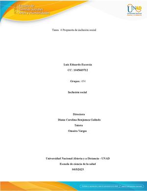 Tarea 4 Propuesta De Inclusión Social 2