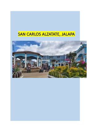 Historias De La Comunidad San Carlos Alzatate