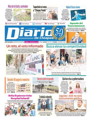 Portada, Lunes 12 De Mayo De 2025