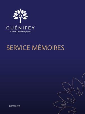 Service Mémoires Guénifey 2025