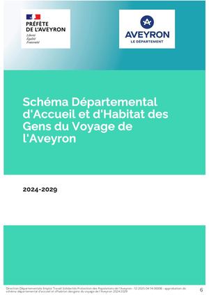 Schema fepartemental accueil et habitat des gens du voyage de l'Aveyron