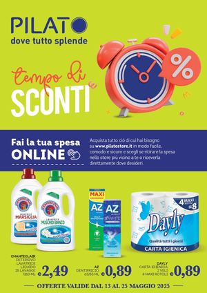 Volantino Pilato Store 710