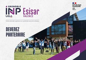 Plaquette Partenaires Esisar 297x210mm Vweb