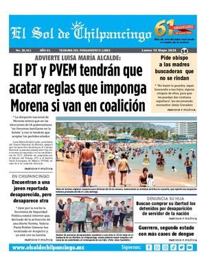 El Sol De Chilpancingo 12 Mayo 2025 Compressed