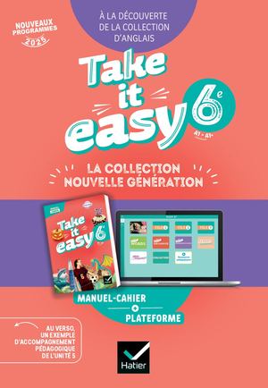 Livret Collection Take it easy 6e