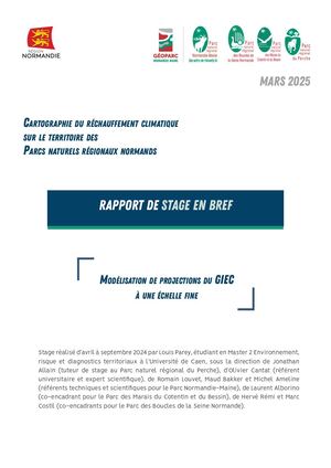 Stage En Bref Modélisation projections GIEC