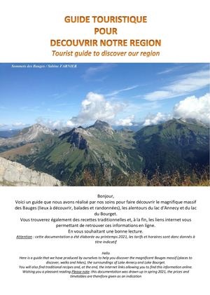 Guide touristique du gite