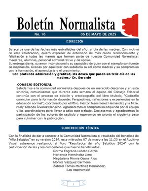 Boletín 16