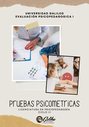 Portafolio Pruebas Psicométricas
