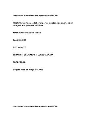 Cancionero Original