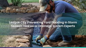 League City Preventing Yard Flooding In Storm Season: Hire Local Drainage System Experts