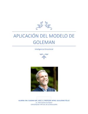 Modelo De Goleman