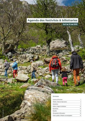 Agenda des Cévennes d'ardèche du 8 au 25 mai 2025