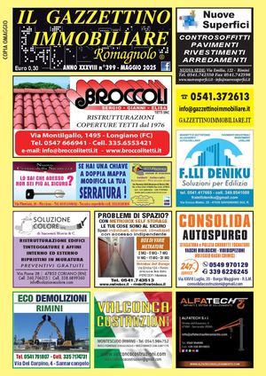 Il Gazzettino Immobiliare Romagnolo - Maggio 2025