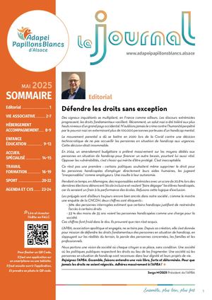 LE JOURNAL APBA MAI 2025